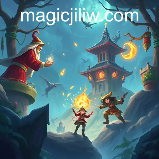 The Dynamics of Player Communities and Magic Jili